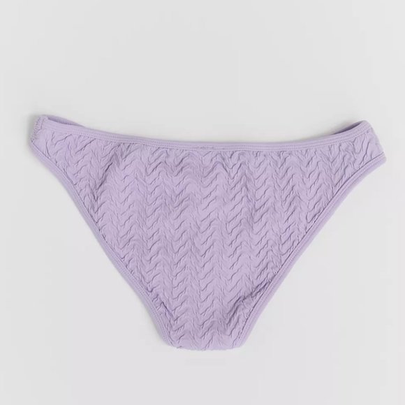 NWT UO Lavender Seamless Zigzag Bikini Set - "M/L" - Picture 5 of 5